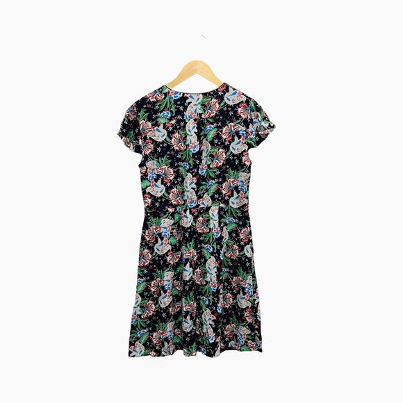 J. Crew Island Floral Button Front Dress - Picture 4 of 9